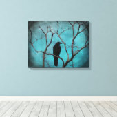 Toile Le ciel bleu Aqua (Insitu (Plancher de Bois))