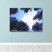 Toile Le ciel est la limite (Insitu (Plancher de Bois))