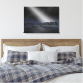 Toile Le ciel nocturne d'une hypothétique planète alien (Insitu(Chambre))