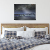 Toile Le ciel nocturne d'une hypothétique planète alien  (Insitu(Chambre))