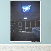 Toile le ciel s'effondre (Insitu (Plancher de Bois))