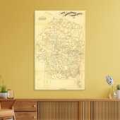 Toile Le cimetière de bois vert (Insitu(Salon))