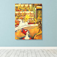 Le cirque de Georges Seurat, Art Vintage