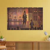 Toile Le cirque de Seurat (Parade de Cirque) (Insitu(Salon))