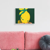 Toile Le citron est sorti de la poche (Insitu(Salon))