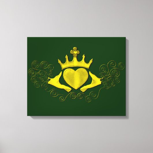 Toile Le Claddagh (Or) (Recto)