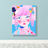 Toile Le clown du cirque (Insitu (Plancher de Bois))