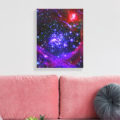 Toile Le cluster étoile Arches au coeur du hub (Insitu(Salon))