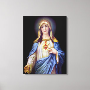 Toile Le Coeur Immaculé de Marie