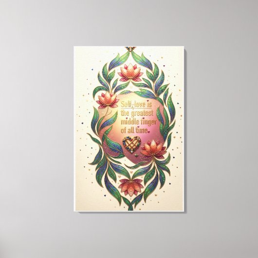 Toile Le Cœur Souverain (Recto)