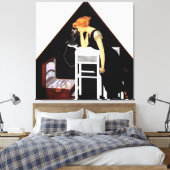 Toile Le coffre d'argent par C Coles Phillips (Insitu(Chambre))