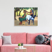 Toile Le Coiffeur 2001 (Insitu(Salon))