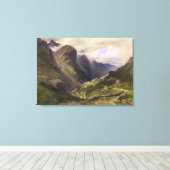 Toile Le col de Glencoe, 1852 (w/c) (Insitu (Plancher de Bois))