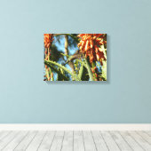 Toile Le colibri de Chine noire en vol (Insitu (Plancher de Bois))