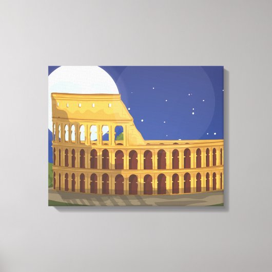 Toile Le Colisée de Rome (Recto)