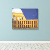 Toile Le Colisée de Rome (Insitu (Plancher de Bois))