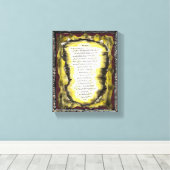 Toile Le combat (Insitu (Plancher de Bois))