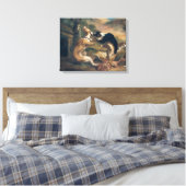 Toile Le combat des chiens, 1678 (Insitu(Chambre))