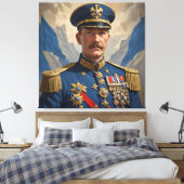 Toile Le Commandant du Dominion Bleu (Insitu(Chambre))