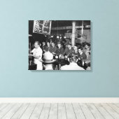 Toile Le comptoir de Pete, 1950 (Insitu (Plancher de Bois))