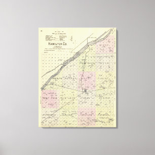 Toile Le comté de Hamilton, Nébraska