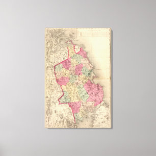 Toile Le comté de Plymouth