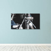 Toile Le concept artistique de l'exploration spatiale fu (Insitu (Plancher de Bois))