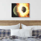 Toile Le concept artistique d'un corps céleste (Insitu(Chambre))