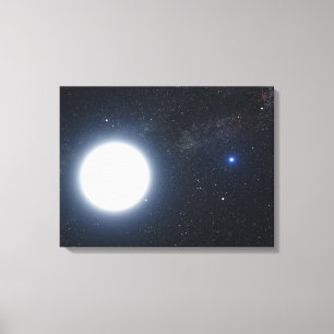 Toile Le concept de l'artiste montrant le système