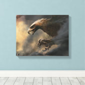 Toile Le concept des Grands Aigles (Insitu (Plancher de Bois))