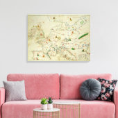 Toile Le continent européen (Insitu(Salon))