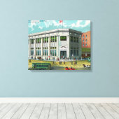 Toile Le Continental Bldg et le Prêt Assn. (Insitu (Plancher de Bois))