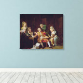 Toile Le contrat cassé (Insitu (Plancher de Bois))