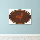 Toile Le Coq 2009 (Insitu (Plancher de Bois))