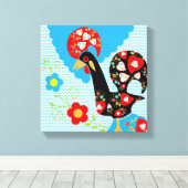 Toile Le coq portugais de Barcelos (Insitu (Plancher de Bois))