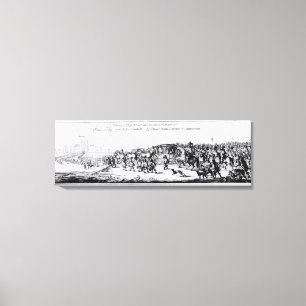 Toile Le cortège de Charles II