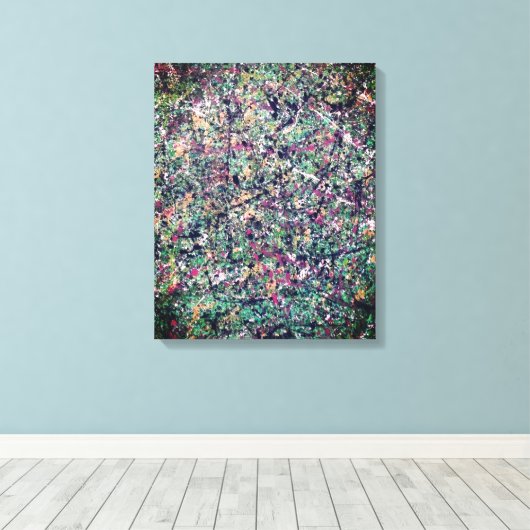 Toile Le cosmos (Insitu (Plancher de Bois))