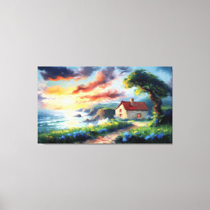 Toile Le Cottage Côtier