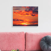 Toile Le coucher de soleil le plus parfait (Insitu(Salon))