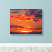 Toile Le coucher de soleil le plus parfait (Insitu (Plancher de Bois))