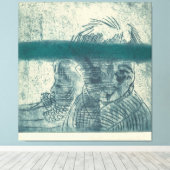 Toile Le Couple (Das Paar) (Insitu (Plancher de Bois))