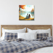 Toile Le couple d'automne (Insitu(Chambre))