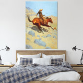 Toile Le Cowboy de Frederic Remington (1902) (Insitu(Chambre))