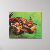 Toile Le crabe sur son dos par Vincent van Gogh (Recto)