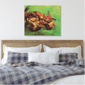 Toile Le crabe sur son dos par Vincent van Gogh (Insitu(Chambre))