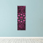 Toile Le crâne rose (Insitu (Plancher de Bois))