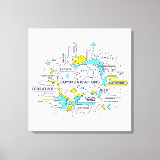 Toile Le Credo de l'Entrepreneur (Recto)