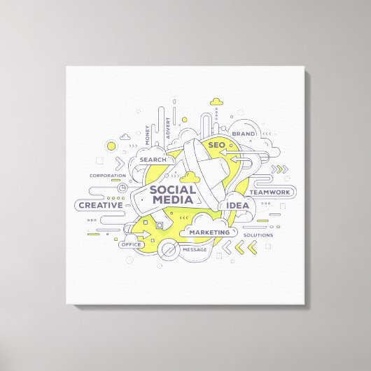 Toile Le Credo de l'Entrepreneur (Recto)