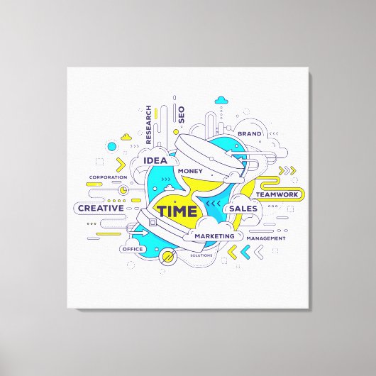 Toile Le Credo de l'Entrepreneur (Recto)