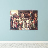 Toile Le cri de la Palette déclarait était sur (Insitu (Plancher de Bois))